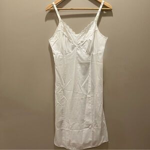 Vintage White Slip Dress